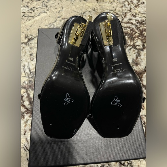 YSL OPYUM SANDAL/HEEL **SIZE 36** - Picture 9 of 9
